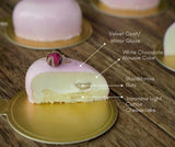 Round Love Mousse Cake (Penang Delivery Only)