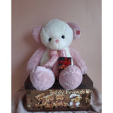 Giant Teddy Bear Soft Toy and Chocolate in a Printed Gift Box (Klang Valley Delivery)