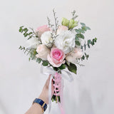 Sweet And Dainty Bride Flower Bouquet (Kuching Delivery Only)