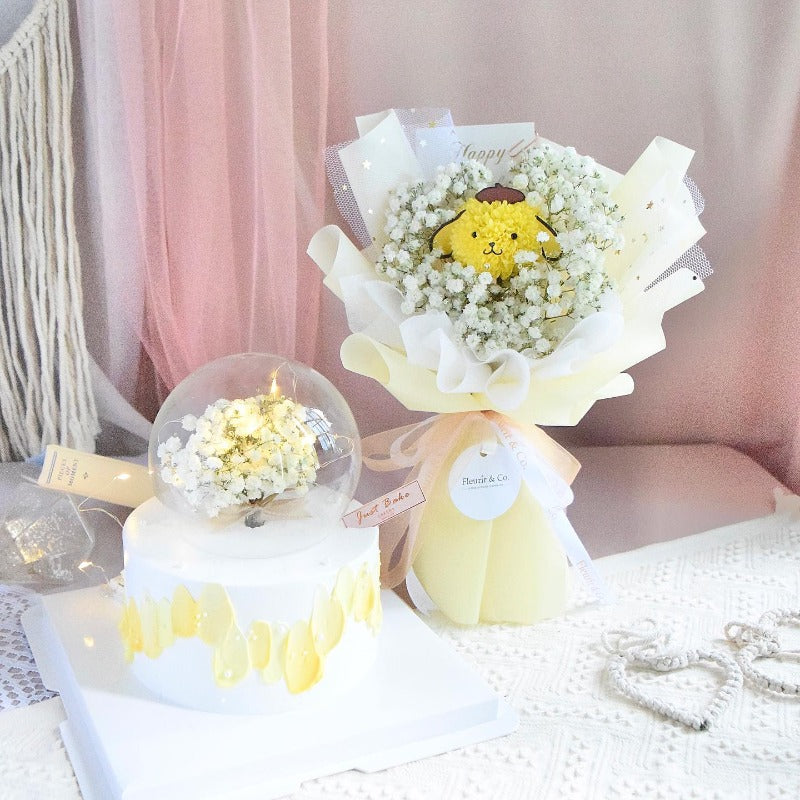 Starry And Adorable Floral Cake Set (Kuching Delivery Only)