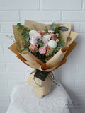 Scentales Nostalgia Premium Flower Bouquet (M) | (Klang Valley Delivery)