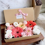 Gerbera Eustoma Flower Box