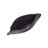 Leather Clutch Bag With Special Button Closure (Nationwide Delivery)