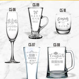 Congratulations Design Personalised Cups (Nationwide Delivery)