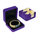 Kelvin Gems Crossly Golden Swarovski Crystal Pearl Bracelet