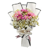 5 Fresh Daisy Bouquet [Medium Size Bouquet] | (Klang Valley Delivery Only)