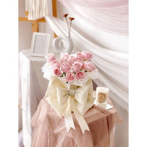 Pink Becky Flower Bouquet (Klang Valley Delivery Only)