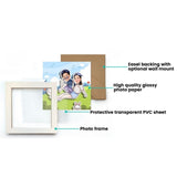 Happy Married 3d Cute Photo Frame Customise Gift Idea (Nationwide Delivery)