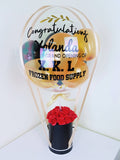 Soap Roses Hot Air Balloon Box (Premium)