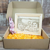 Personalised Wooden Photo Frame (Nationwide Delivery)