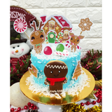 Gingerbreadman World Cake (Christmas 2021) | (Klang Valley Delivery Only)