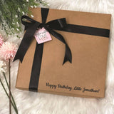 Personalised Gift Box With Sparkling Water and Glass (Nationwide Delivery)