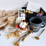Personalised Mug With Polaroid Photo & Snacks Gift Box (Klang Valley Delivery Only)