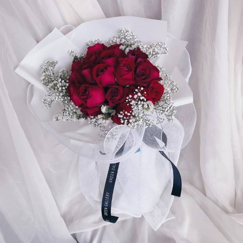 Valentine's Day 2020 Red Rose Bouquet 3 (Kuching Delivery Only)
