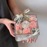 Mother's Day Soap Flower Square Box 2 (Johor Bahru Delivery)