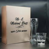 Engraved Mixed Glass Set (Nationwide Delivery)