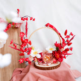 Good Fortune Floral Wreath