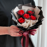 Soap Flower Red Rose  Bouquet