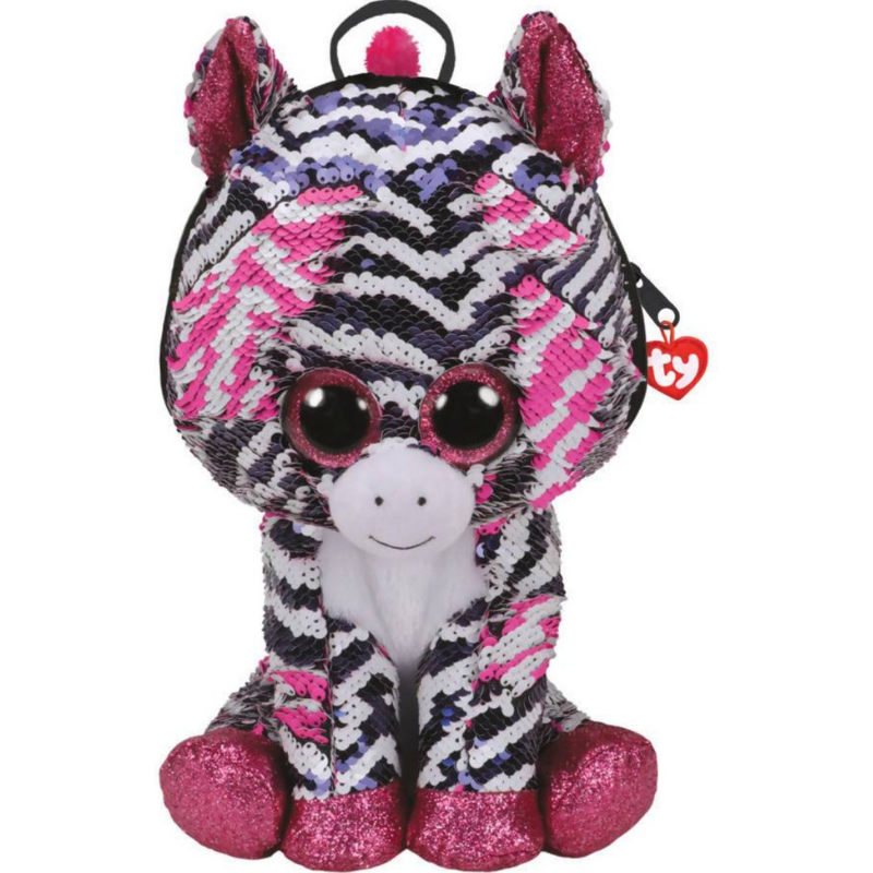 Ty Fashion - ZOEY The Zebra Sequins Backpack (Large) | (Nationwide Delivery)