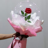 LED Artificial Rose Bouquet | Pink