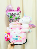 SET B Baby Girl Diaper Cake (Klang Valley Delivery)