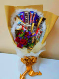 Chocolate Roses Bouquet (Yellow)
