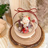 Miki Preserved Flower Globe