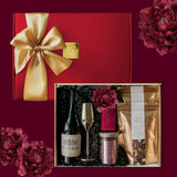 Personalised Stainless Steel Gold Glass - W Classy Gift Box (West Malaysia Delivery)