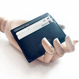 For Him Leather Gift Set B - Stylish Keychain + Multi Card Slot Slim Wallet