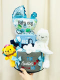 Set D Baby Boy Diaper Cake (West Malaysia Delivery Only)