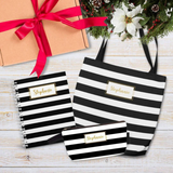 Classic Black & White Personalised Deluxe Gift Set (West Malaysia Delivery Only)