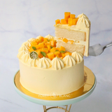 Mango Passionfruit Cloud Cake (Klang Valley Delivery Only)