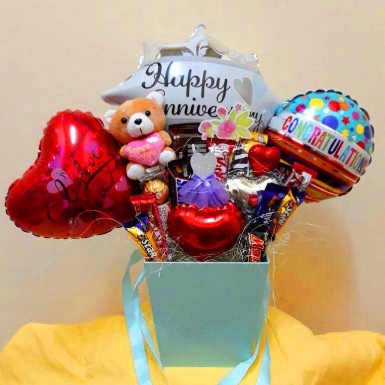 Anniversary & Love Chocolate Box