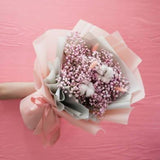 Tailored Pink Baby Breath Bouquet
