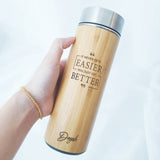 Personalized Wooden Thermos Flask (Nationwide Delivery)