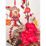 Fortune Artificial Flower Box 年宵花- 福兔平安 (Klang Valley Delivery Only)