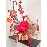 Fortune Artificial Flower Box 年宵花- 福兔平安 (Klang Valley Delivery Only)