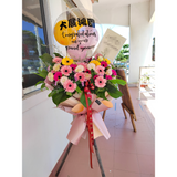 Grand Opening Flower Stand (Pink Theme) | (Negeri Sembilan Delivery only)