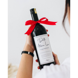 Personalised Red Wine Gift Box With LED | (West Malaysia Delivery Only)