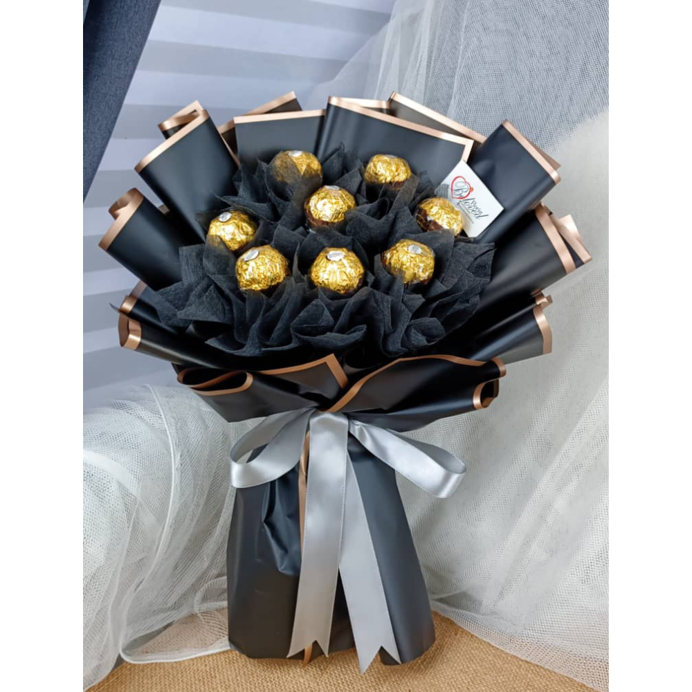 Ready stock) Bouquet Chocolate-hadiah birthday-surprise gift