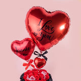 Amour Rouge Balloon Flower Box (Soap Flower)