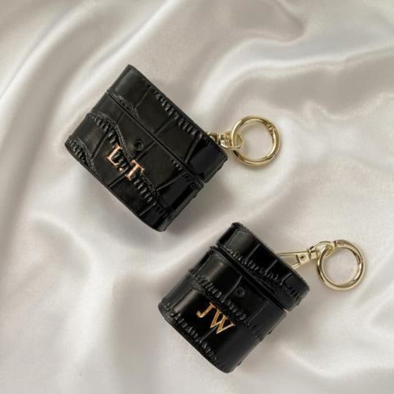 Personalised Harper AirPods/AirPods Pro Case (Mock Croc) | (Nationwide Delivery)