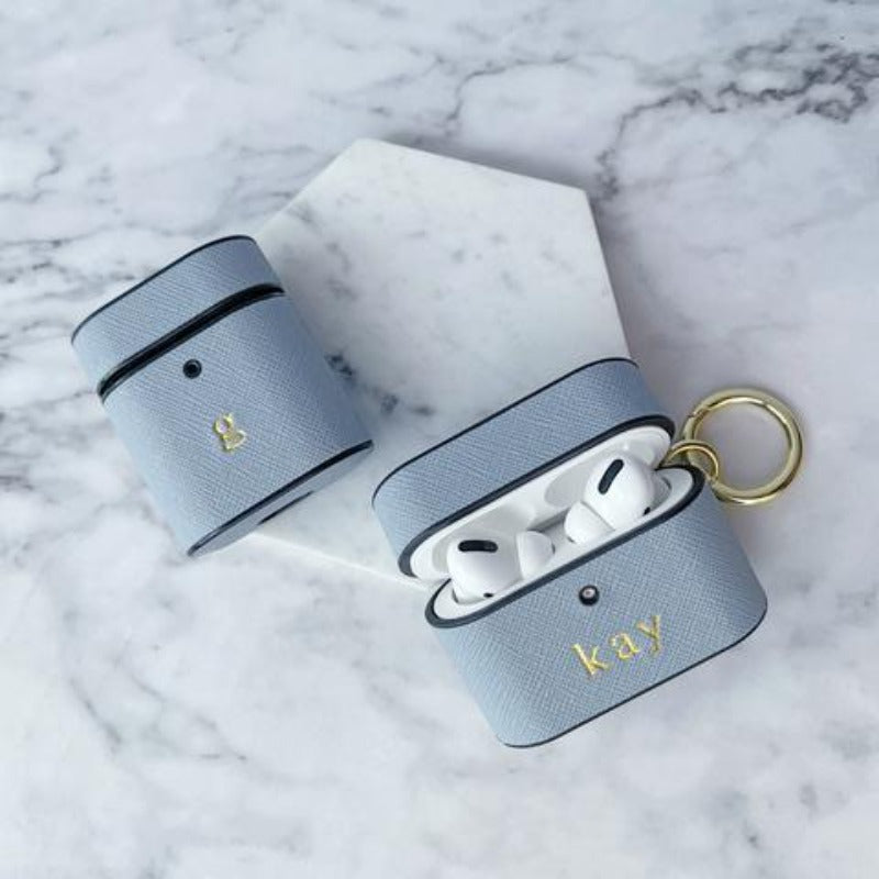 Personalised Harper AirPods/AirPods Pro Case (Powder Blue) | (Nationwide Delivery)