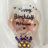 Alisha Chocolate Hot Air Balloon Bouquet (Sungai Petani Delivery Only)