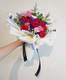 Amor Eterno - Rose Flower Bouquet (Johor Bahru Delivery only)