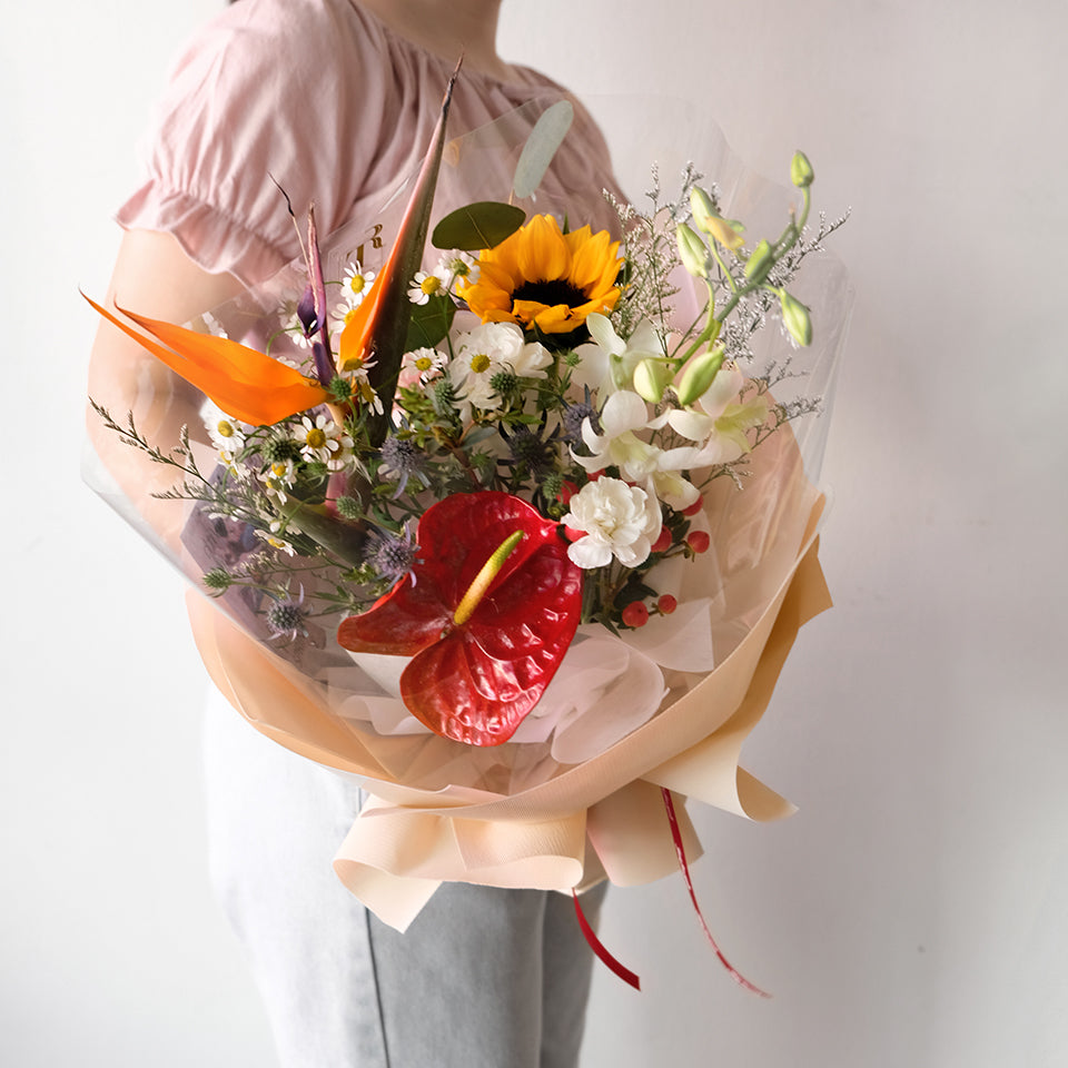 My Strength Flower Bouquet (Melaka Delivery Only) Giftr Malaysia's