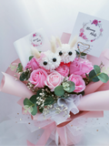 Me & You Bunny Bouquet (Klang Valley Delivery Only)