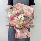 Mother's Day 2023: Elina Mix Artificial Flower Bouquet (Johor Bahru Delivery Only)