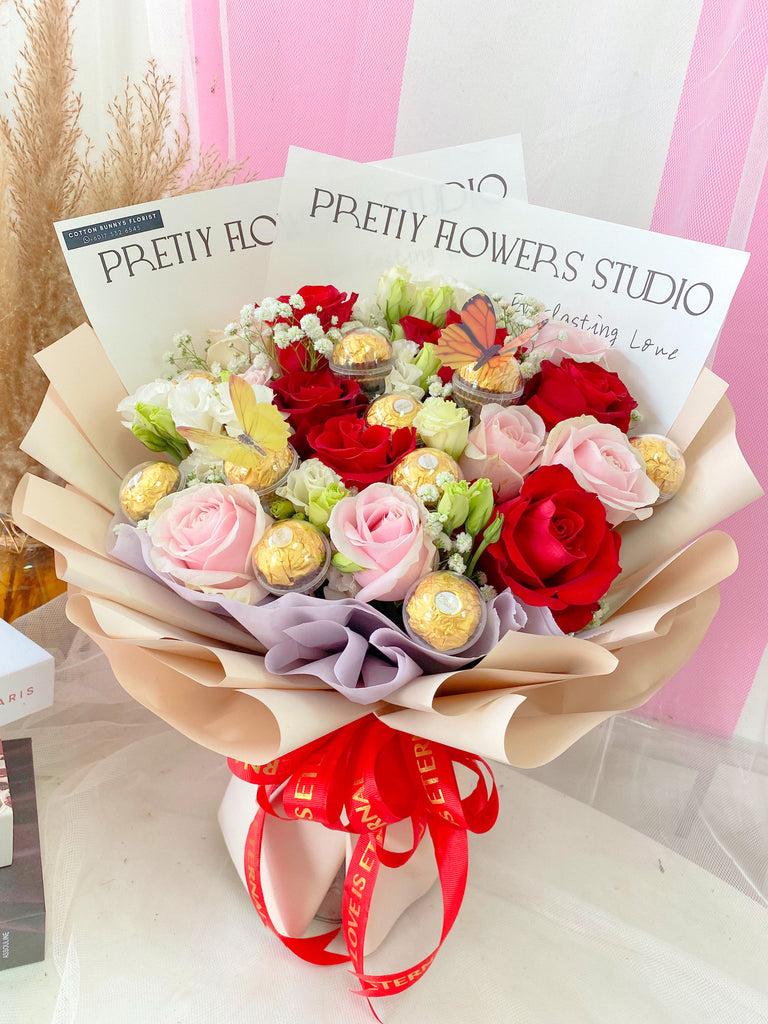 Fantasy Mix Fresh Flower Bouquet (Penang Delivery Only) Giftr