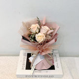 Mother's Day 2023: Aurora Rosey Artificial Soap Bouquet (Johor Bahru Delivery Only)